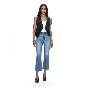 Madewell High Waisted Jeans Women’s 32 Cali Demi Boot Medium Wash Cropped